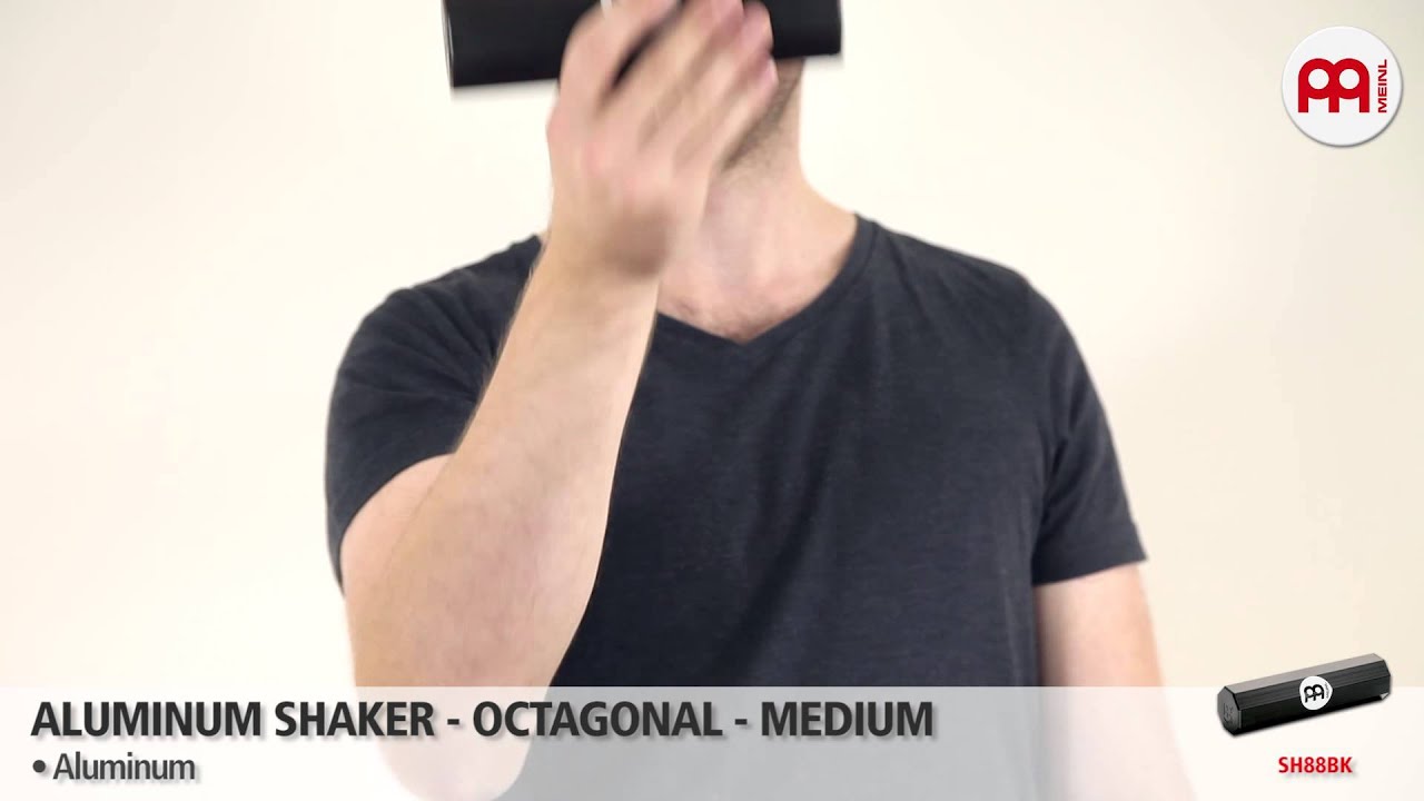 Aluminum Shaker - Octagonal - Medium - SH88BK
