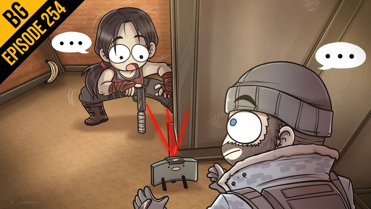 Rainbow Six Siege - Random Moments | Ep. 254 - Shocked Caveira, Ninja Defuse & Bullied Montagne