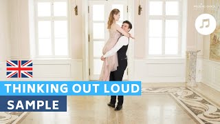 Thinking Out Loud Ed Sheeran Dance Tutorial