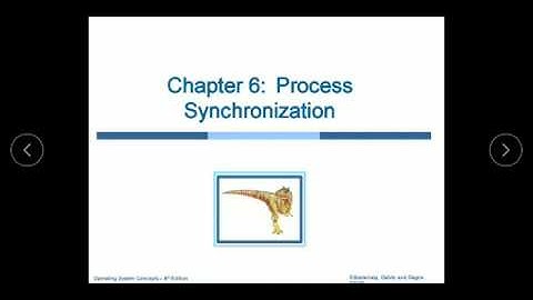 18CS43/17CS64 -OS- Module 2- Chapter 6-Part 1