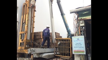 CHITHACONST Thi công Ép cọc bê tông - Nhà phố ông Anh - Hẻm 793 Đường Trần Xuân Soạn, Quận 7, Tp.HCM