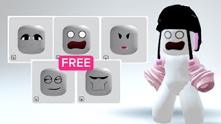 16 NEW FREE FACES* How To Get REBEL, CUTE FACE, DOG * BUNNY EARS, HERO EYES  & MORE on Roblox 