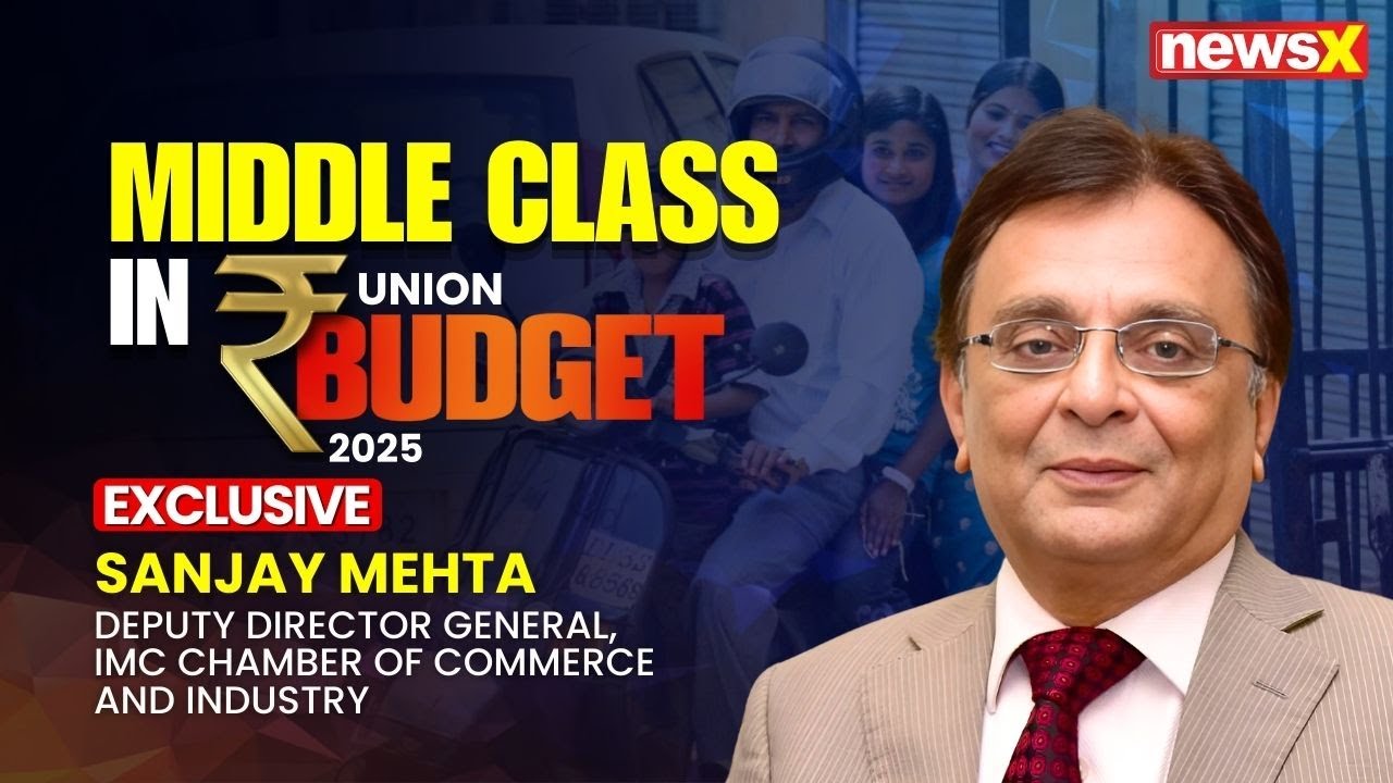 Sanjay Mehta Highlights Big Relief for Middle Class in Union Budget ...
