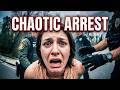 Police Respond to Woman in Distress During Chaotic Arrest