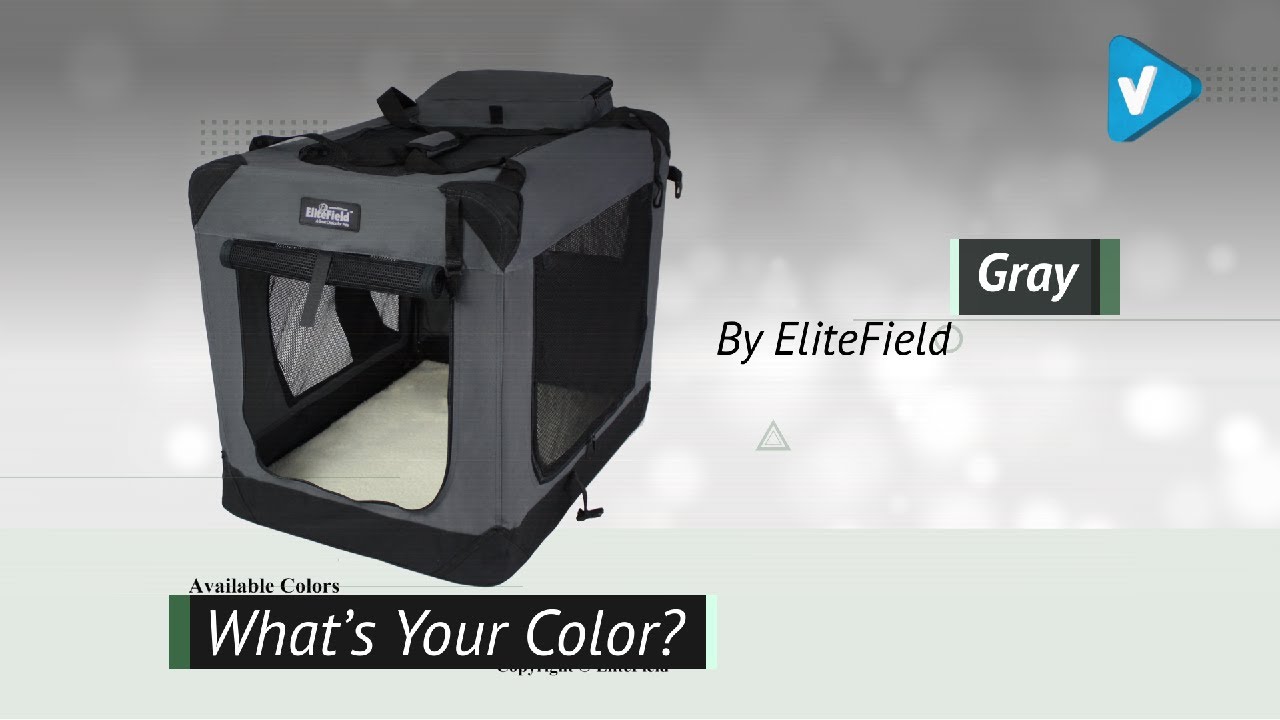 Elitefield Dog Crate Size Chart