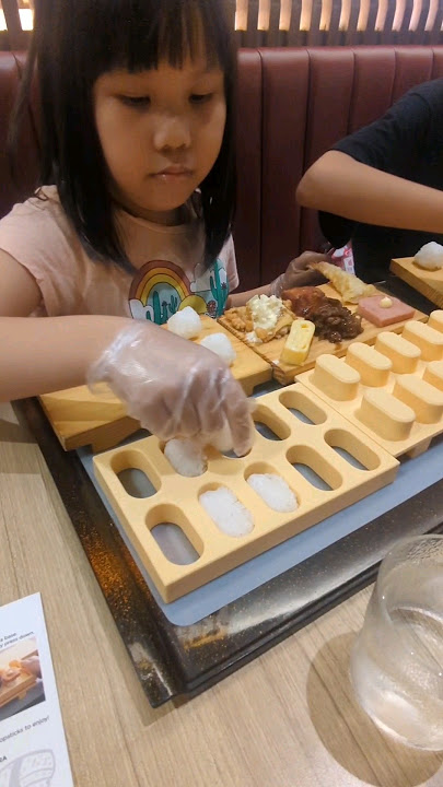 Kid's DIY Sushi Set at Yayoi Japanese Restaurant