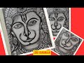 Ramnavami spacel lord hanumaan drawingesey step by step hanumaan jee drawing in mandala art