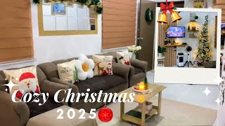 DECORATING A SMALL \& COZY HOME FOR CHRISTMAS 2025🎄