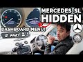 Mercedes SL R230 Hidden Dashboard Menu - Voltage, VIN, Diagnostic, Actual Oil Level #Part 2!