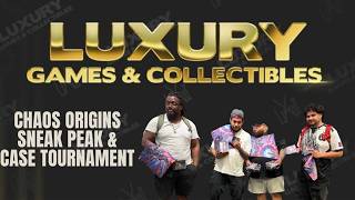 YUGIOH | CHAOS ORIGINS SNEAK PEAK & CASE TOURNAMENT VLOG! @LuxuryGamingTV