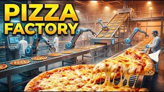 Modern Pizza Factory – Amazing Automated Pizza Making Process How Pizza Is Made in Real Factory