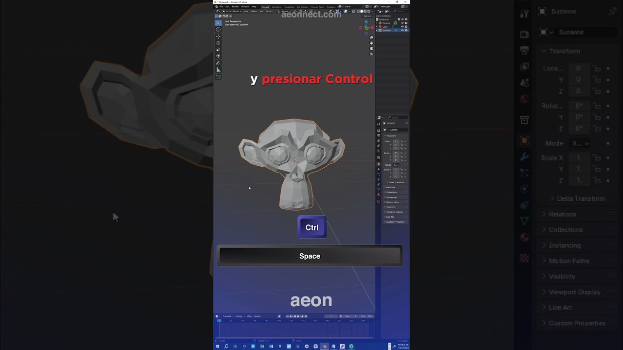 Domina la Navegación en Blender: GuÃa Esencial de Atajos de teclado en Blender para Agilizar tu Diseño 3D