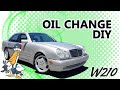 Mercedes-Benz W210 E-Class Oil Change DIY