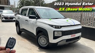 Hyundai Exter EX Model (Base Model) 2023 Price & Features ❤️ 2023 Hyundui Exter Base Model !!!