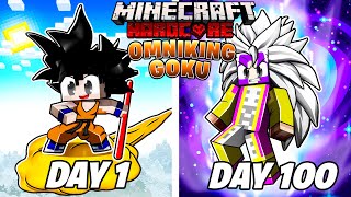 I Played Minecraft Dragon Block C As OMNI-KING GOKU For 100 DAYS… This Is What Happened screenshot 4