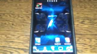 Windows 7 Blue Flame GO Theme screenshot 5