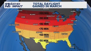How much more daylight will West Michigan see after the time change?
