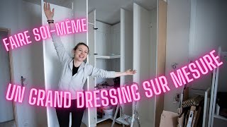 Comment créer un dressing sur mesure dans une chambre? Faire un dressing soimême c'est possible 2/2