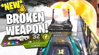 The *NEW* Nemesis Energy Weapon Is EXTREMELY OP! (Apex Legends)