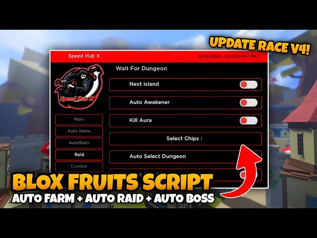 Speed Hub Blox Fruits Mobile Script Download 100% Free