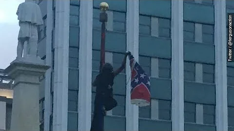Woman Arrested Removing Confederate Flag From S.C. Capitol - Newsy