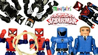 spider minimates ultimate marvel venom web warriors series animated lot