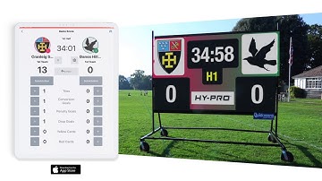 Quickscore SMART Scoreboards - QS Rugby Pro App Promo Video