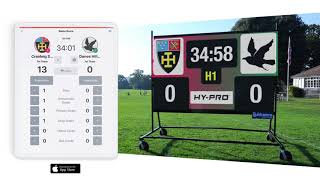 Quickscore SMART Scoreboards - QS Rugby Pro App Promo Video screenshot 2