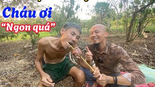 Cùng Chú Kì Ăn Món Thịt Leo Cây Và Nghe Chú Tâm Sự Truyện Đời | Râu Vlog