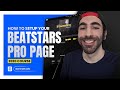 BeatStars Pro Page Course: What is a Pro Page?