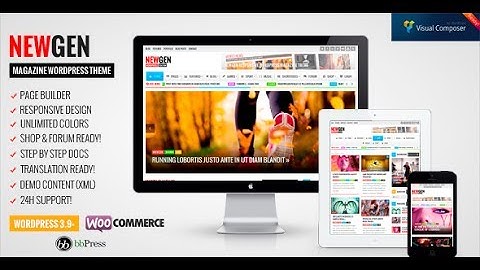 Newgen Responsive News Magazine WordPress Theme - Video ServerThemes.Net