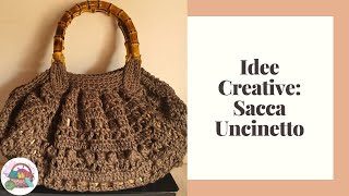 Idee Creative come realizzare una Sacca Uncinetto #joliemaisonuncinetto #crochet