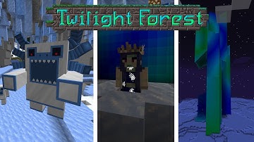 How To Kill The Snow Queen on The Twilight Forest Mod | Modded Minecraft Tutorial