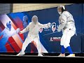 Erica Julien speaks about fencing after defeating Linda Daves