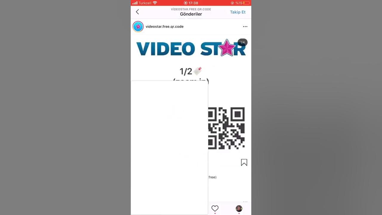 Video star qr kod nasıl okunur YouTube