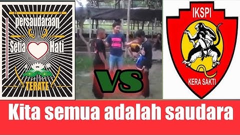 IKSPI vs PSHT sambung persaudaraan