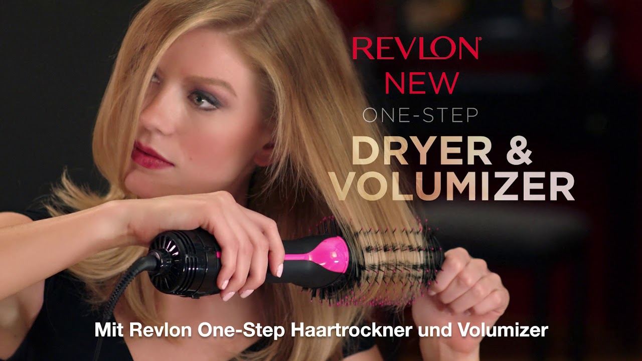 Revlon One-Step Volumen Haartrockner - YouTube