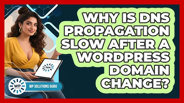 Why Is DNS Propagation Slow After A WordPress Domain Change? - WP Solutions Guru