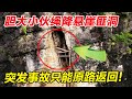 绝壁惊现神秘木质建筑,据说曾是土匪窝点,内含大量冷兵器和火铳!【户外小北哥】