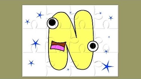 Alphabet Lore Puzzle "N"