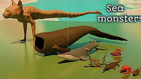 Shocking Deep Sea Monster Size Comparison | el gran maja vs Bloop