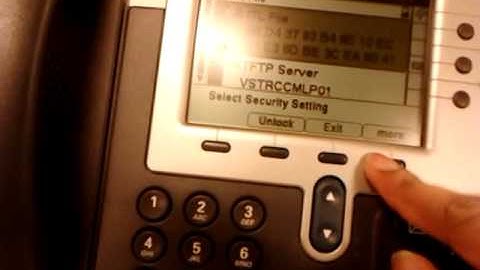 How to delete a TTL file or a CTI  file from CISCO IP Phone VOIP