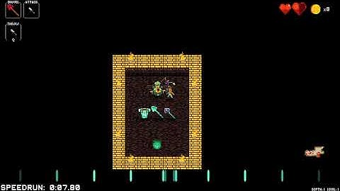 Crypt of the Necrodancer - Monk Speedrun in 5:54.06