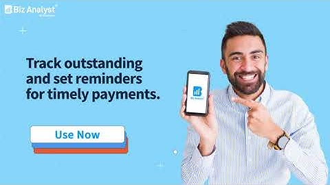 Outstanding Receivable Feature - English -  Biz Analyst Tally on Mobile