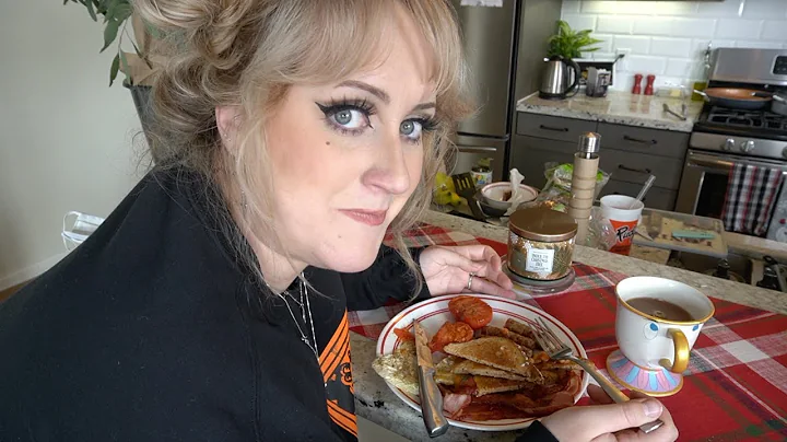 American Makes An English Breakfast | Brittany Bro...