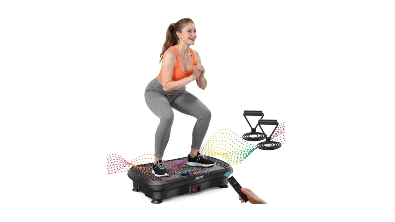 Review: AXV Vibration Plate Exercise Machine for Full Body Workout & Fat Loss