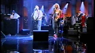 Moby and Gwen Stefani w Gavin Southside on Letterman Nov 2000