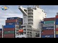 ULTRA LARGE CONTAINERSHIPS Departures and Arrivals HAMBURG Port - Shipspotting August 2021