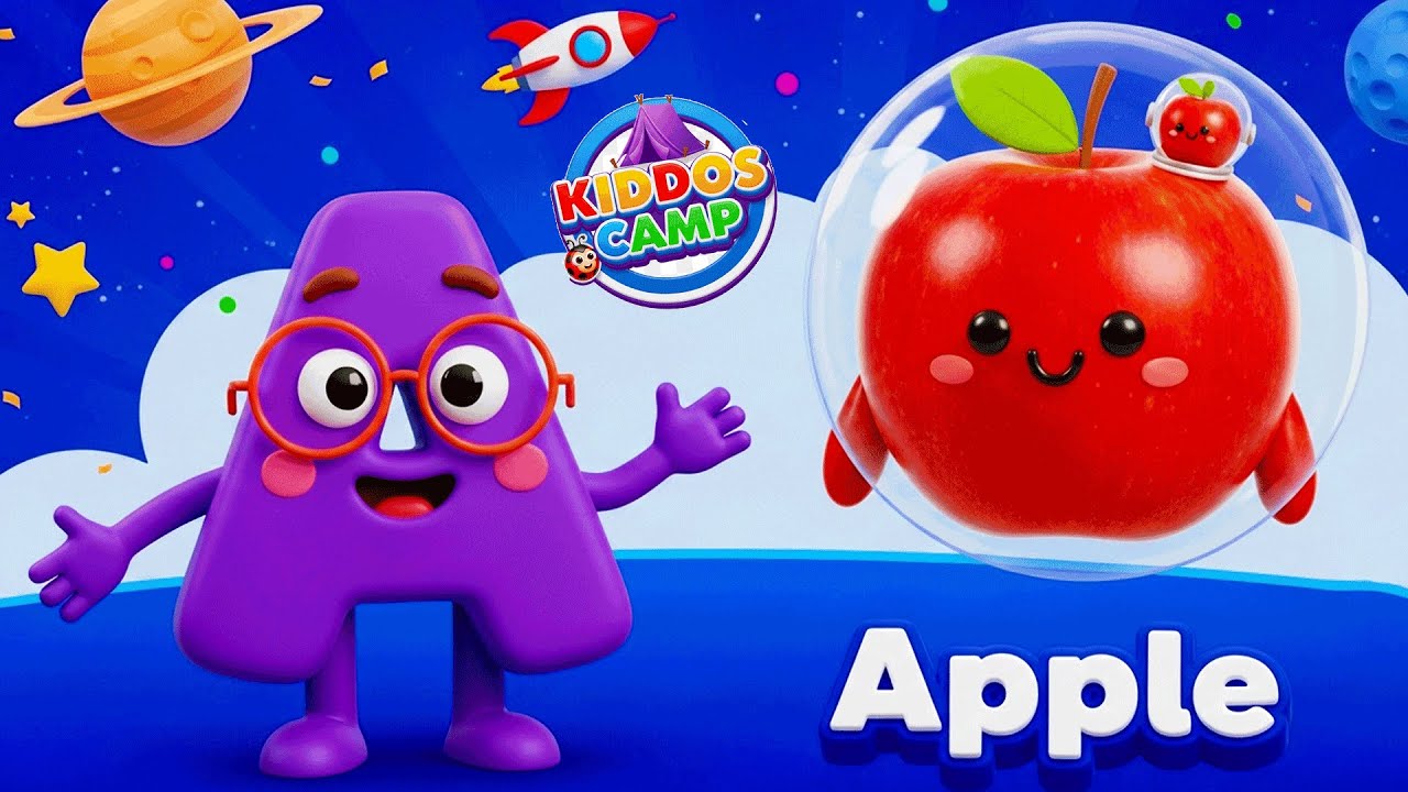 Alphabets Song for 2 Years Old | A to Z Phonics Sounds | ABC Phonics ...