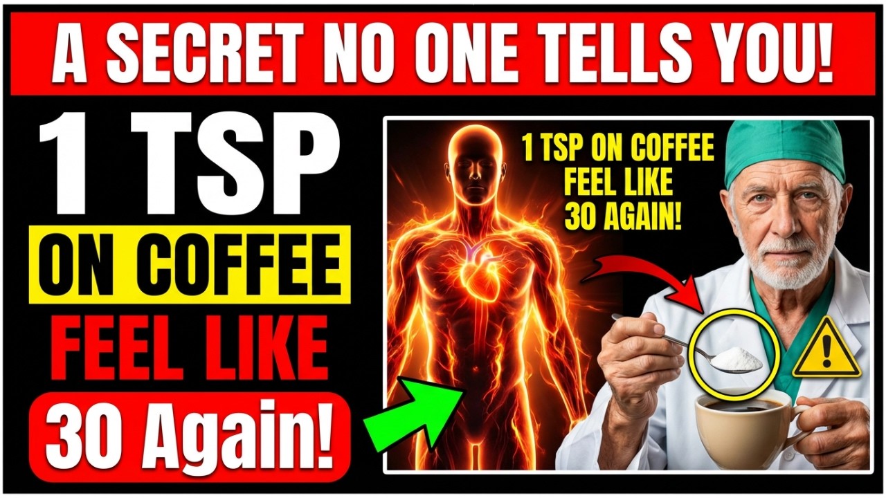 After 60? Add This to Coffee for Noticeably Stronger Legs